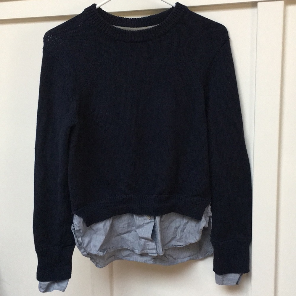 Brochu Walker layered sweater looker